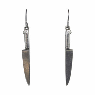 Chef's Knife Earrings | lapelpinplanet