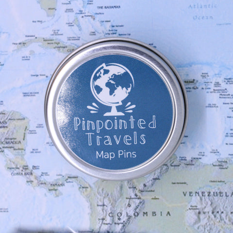 Parachute Map Pins