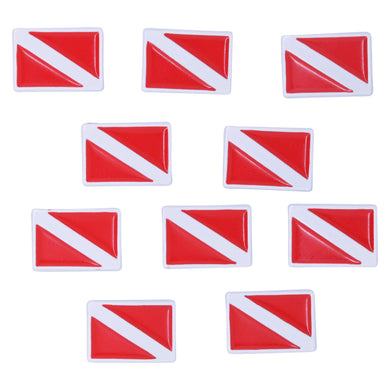 Dive Flag Map Pins | lapelpinplanet