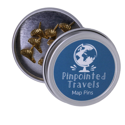 Parachute Map Pins