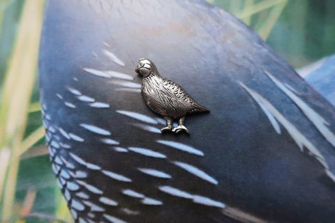 Quail Lapel Pin