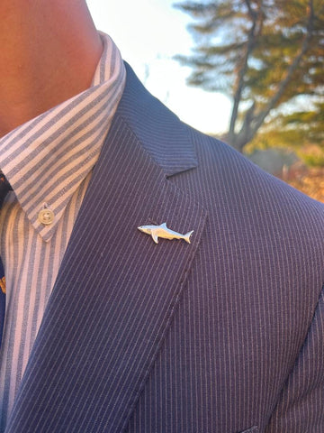 Shark Lapel Pin