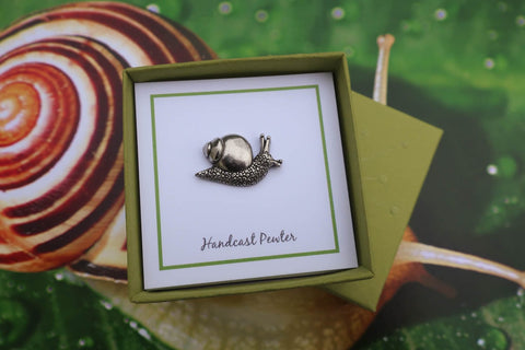 Snail Lapel Pin