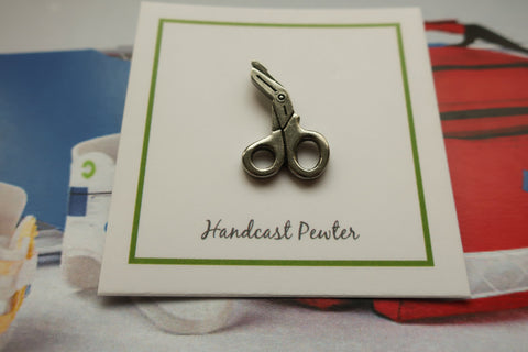Trauma Shears Lapel Pin