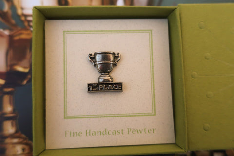1st Place Trophy Lapel Pin