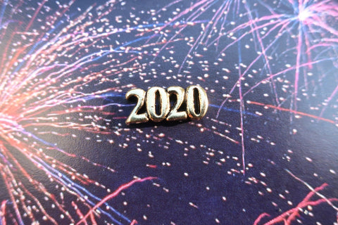 Year Gold Lapel Pin