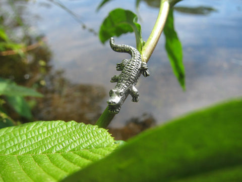 Crocodile Lapel Pin