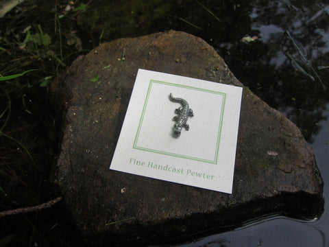 Crocodile Lapel Pin
