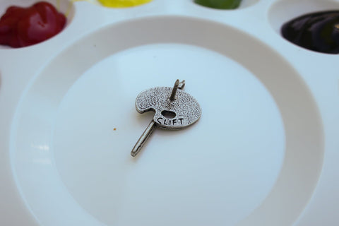 Art Palette Lapel Pin