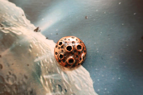 Asteroid Copper Lapel Pin