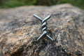 Barbed Wire Lapel Pin