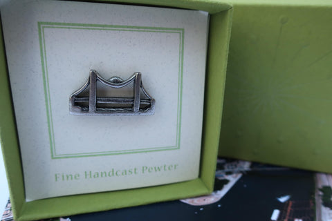 Bridge Lapel Pin
