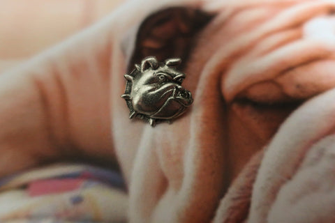 Bulldog Lapel Pin