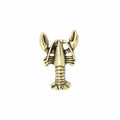Lobster Gold Lapel Pin
