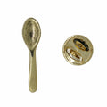 Spoon Gold Lapel Pin