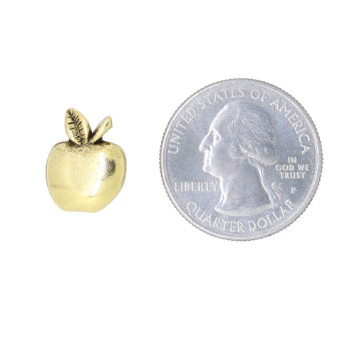 Apple Gold Lapel Pin