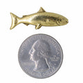 Salmon Gold Lapel Pin