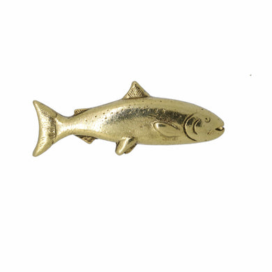 Rainbow Trout Gold Lapel Pin – lapelpinplanet