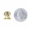 Liberty Bell Gold Lapel Pin