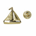 Sailboat Gold Lapel Pin