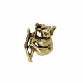 Koala Bear Gold Lapel Pin