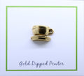 Teacup Gold Lapel Pin