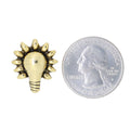 Lightbulb Gold Lapel Pin