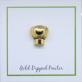 Chef's Hat Gold Lapel Pin