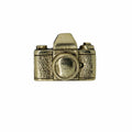 Camera Gold Lapel Pin