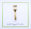 Spatula Gold Lapel Pin
