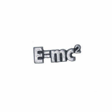 E=MC2 Lapel Pin