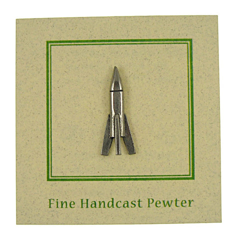 Rocket Lapel Pin