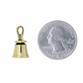 Handbell Gold Lapel Pin