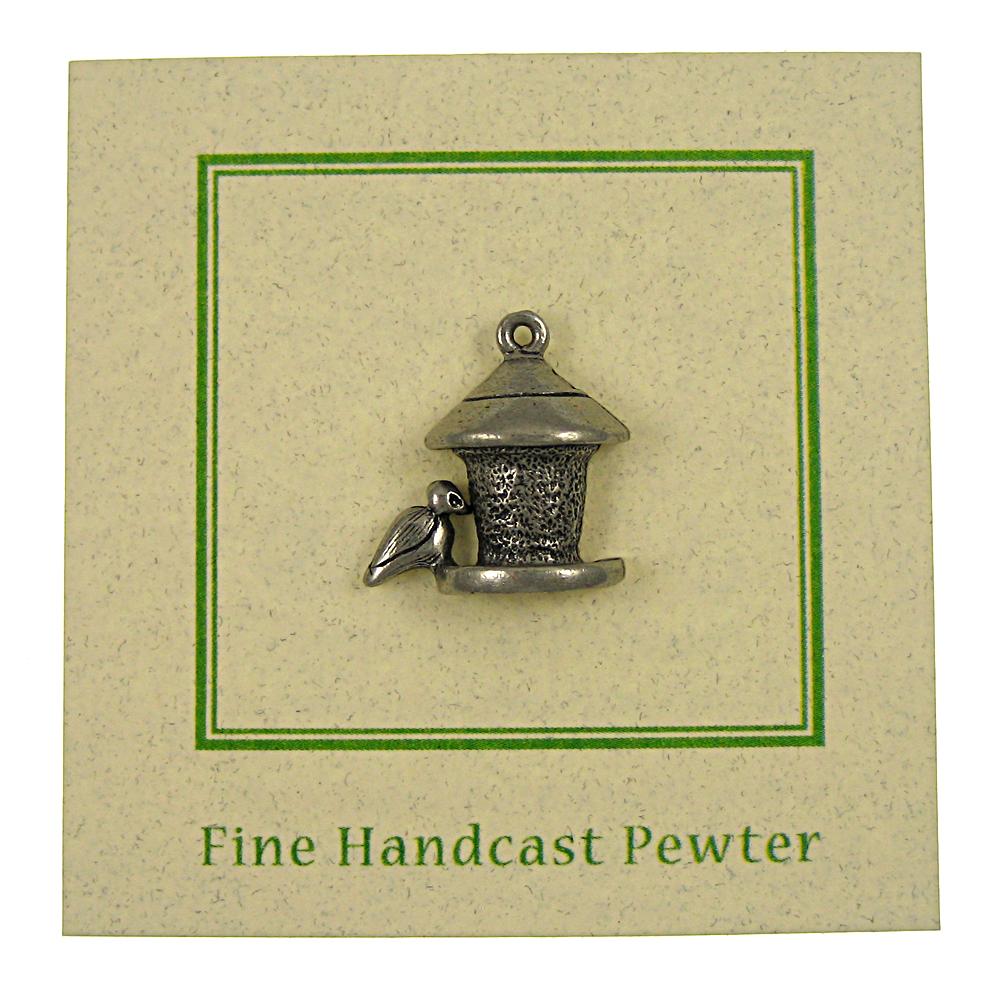 Fodder Pin Bird and Feeder Lapel Pin | Lapel Pin Planet – lapelpinplanet