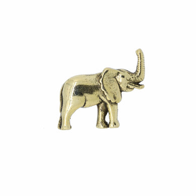 Elephant Gold Lapel Pin