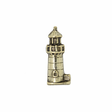 Lighthouse Gold Lapel Pin