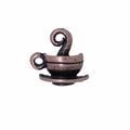 Coffee Cup Copper Lapel Pin