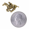 Jockey Gold Lapel Pin