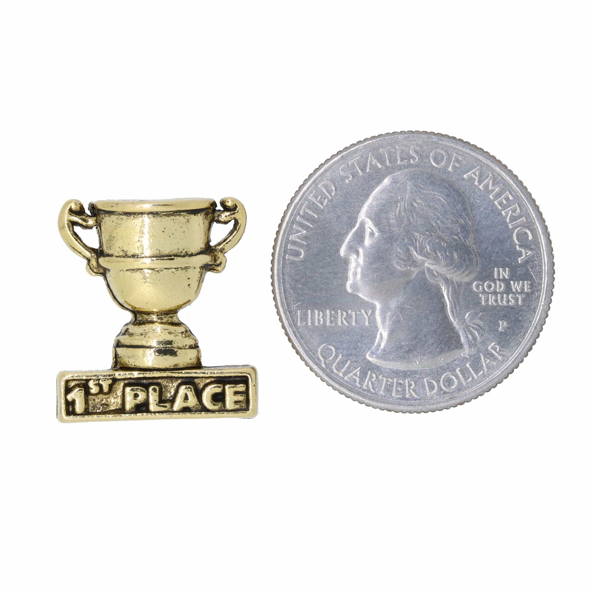 Trophy Pin 1st Place Trophy Gold Lapel Pin | Lapel Pin Planet – lapelpinplanet
