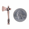 Tomahawk Copper Lapel Pin