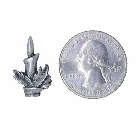 Candlestick Lapel Pin