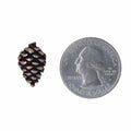 Pine Cone Copper Lapel Pin
