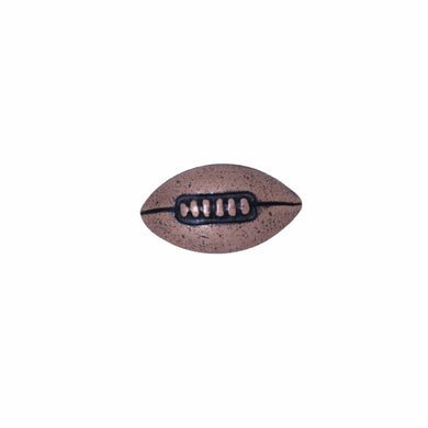 Football Copper Lapel Pin