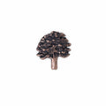 Oak Tree Copper Lapel Pin