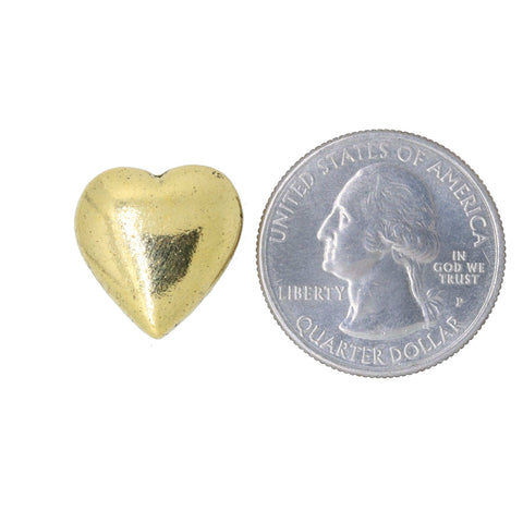 Heart Gold Lapel Pin