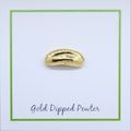 Large Pickle Gold Lapel Pin