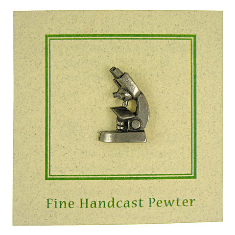 Stereo Microscope Lapel Pin
