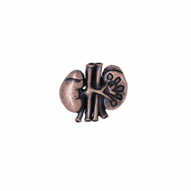 Kidney Copper Lapel Pin