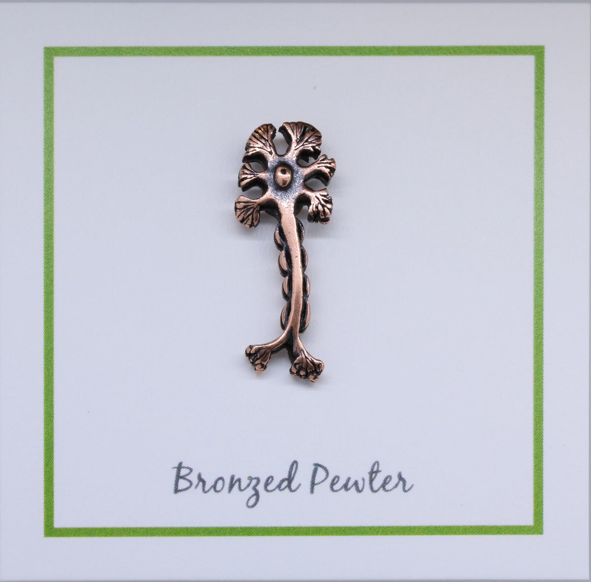 Neuron Copper Lapel Pin – lapelpinplanet