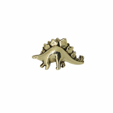 Stegosaurus Gold Lapel Pin | lapelpinplanet